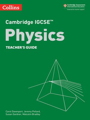 cover image of Cambridge IGCSE Physics Teacher's Guide